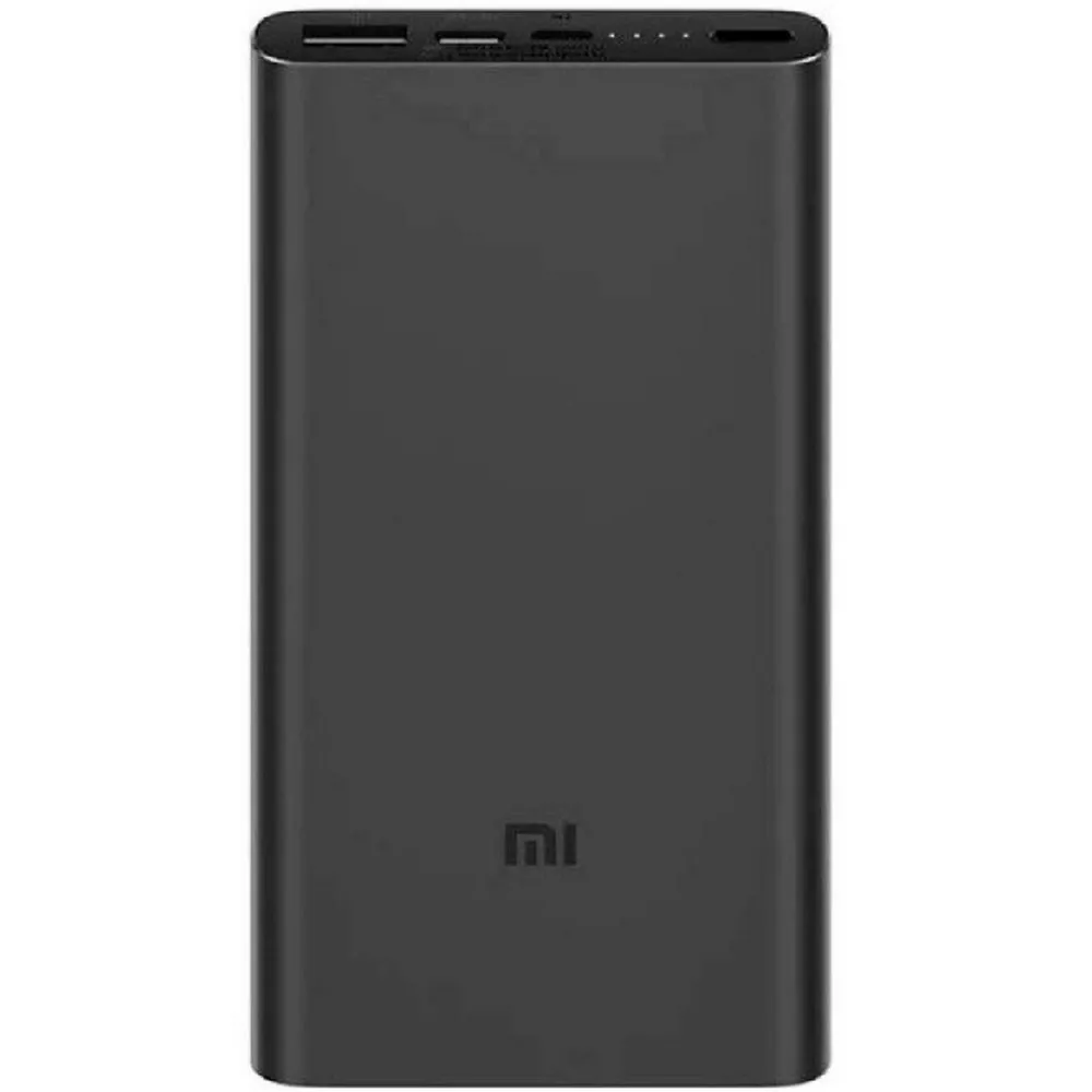 Портативное зарядное устройство Xiaomi Power Bank 3, 10000мА·ч, Чёрный