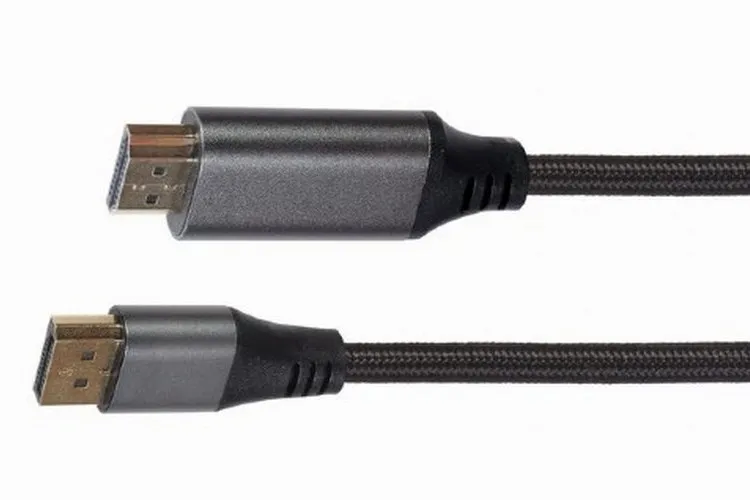 Видеокабель Cablexpert CC-DP-HDMI-4K-6, DisplayPort (M) - HDMI (M), 1,8м, Чёрный