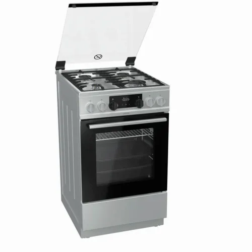 Aragaz Mixt Gorenje K5341XF, Oțel inoxidabil