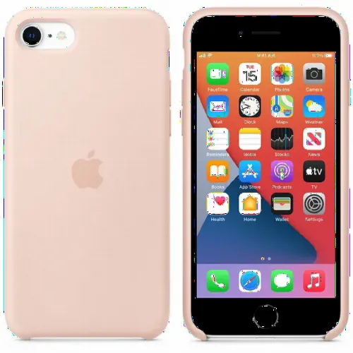 Чехол Apple iPhone SE 2020 Case, Розовый песок