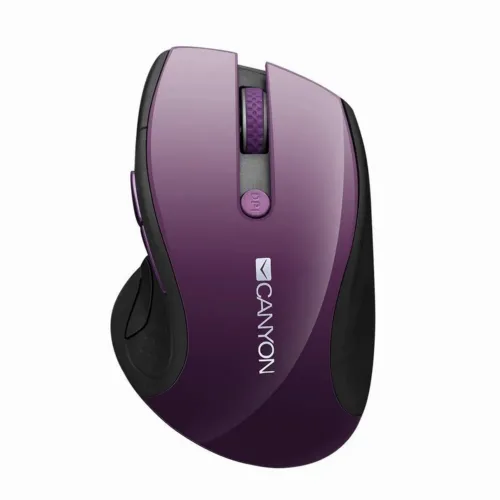 Mouse Wireless Canyon MW-01, Black/Violet