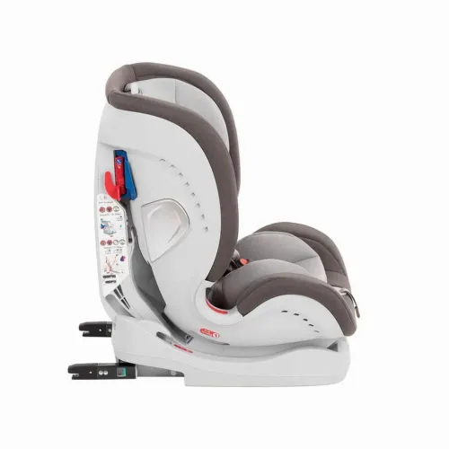 Scaun auto Kikka Boo 4in1, Grupa 0+/1/2/3 (0-36 kg), Cafeniu