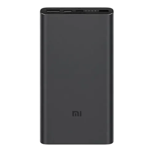 Acumulator extern Xiaomi Power Bank 3, 10000mAh, Negru
