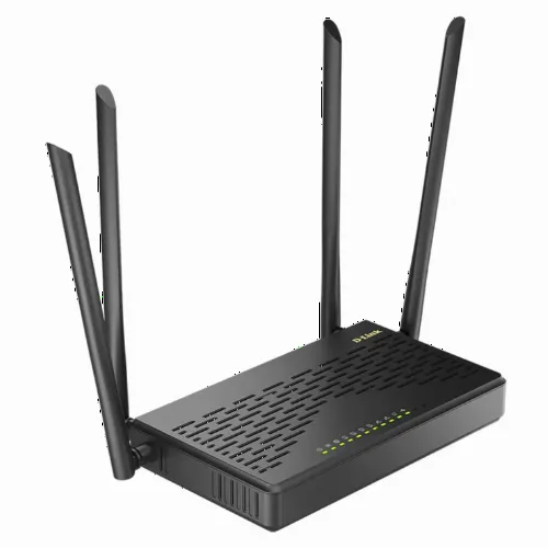 Router fără fir D-Link DIR-825/GFRU, 3G, 4G, Negru