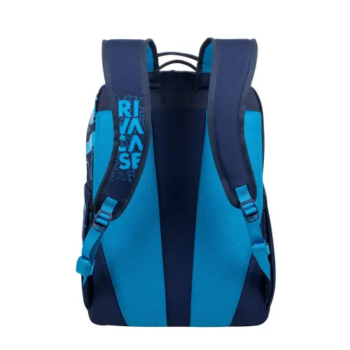 Backpack Rivacase 5430, for Laptop 15,6" & City bags, Dark Blue/Light Blue