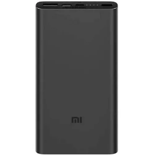 Acumulator extern Xiaomi Power Bank 3, 10000mAh, Negru