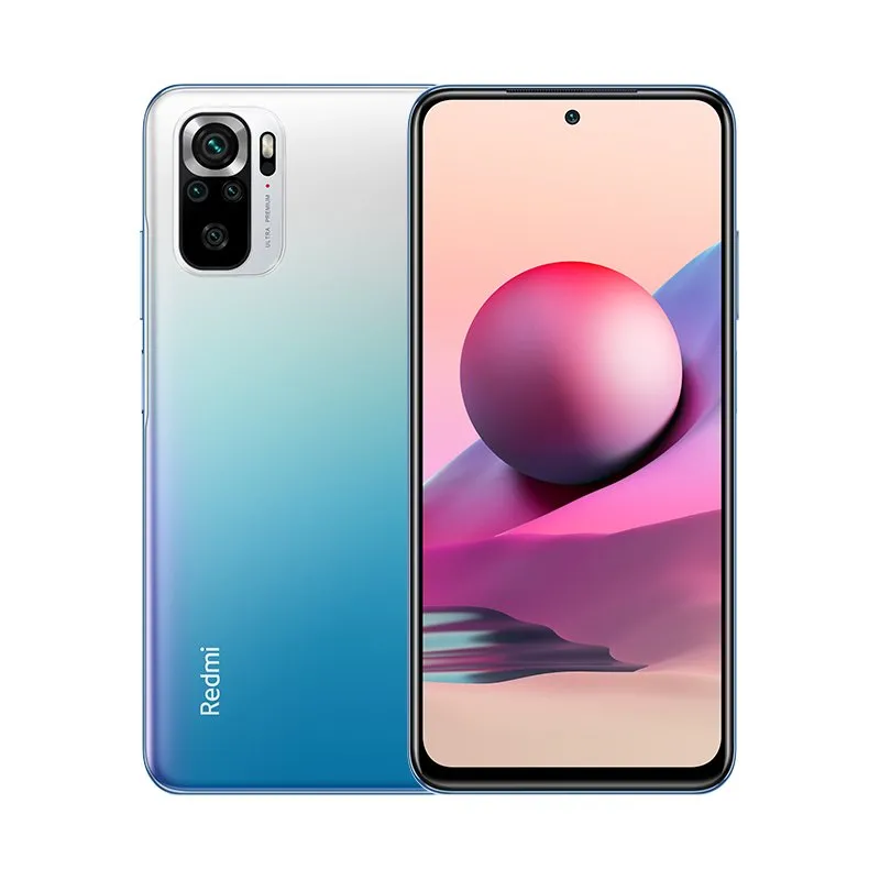 Смартфон Xiaomi Redmi Note 10S, 128Гб/6Гб, Синий