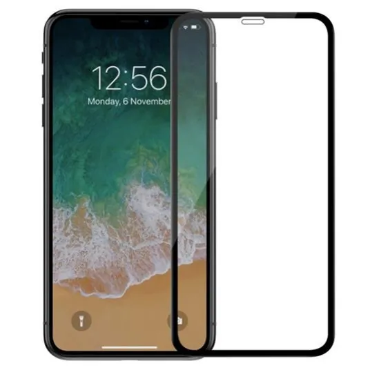 Защитное стекло Nillkin iPhone Xs Max 3D CP + Max - Tempered Glass, Чёрный