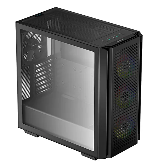 Компьютерный корпус Deepcool CG560, Midi-Tower, ATX PS2 , Чёрный