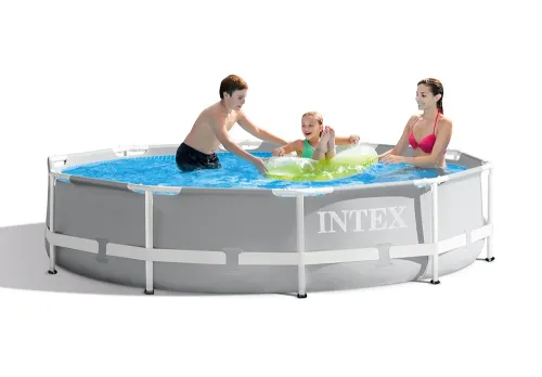 Каркасный бассейн Intex Metal Frame, 16800л, Синий, 28242