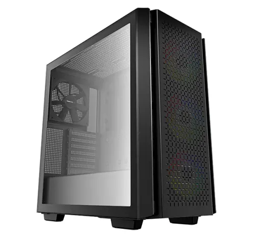 Carcasă PC Deepcool CG560, Midi-Tower, ATX PS2 , Negru