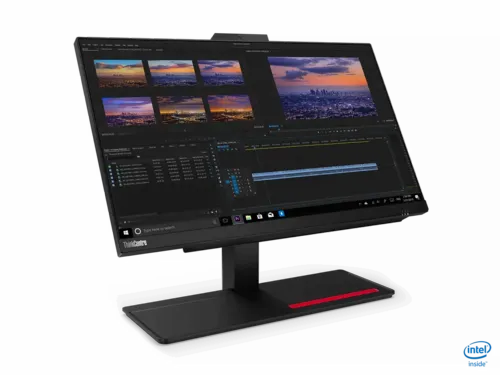 Computer All-in-One Lenovo ThinkCentre M90a, 23,8", Intel Core i3-10100T, 16GB/256GB, Fără SO, Negru