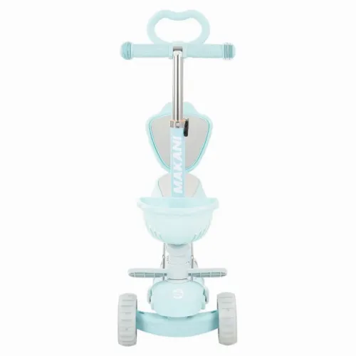 Trotinetă cu 3 roți pentru copii Kikka Boo BonBon, Albastru deschis