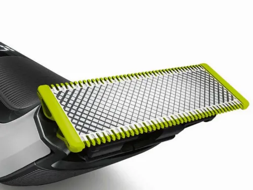 Trimmer pentru bărbați Philips OneBlade Pro QP6520/20, Negru | Argintiu