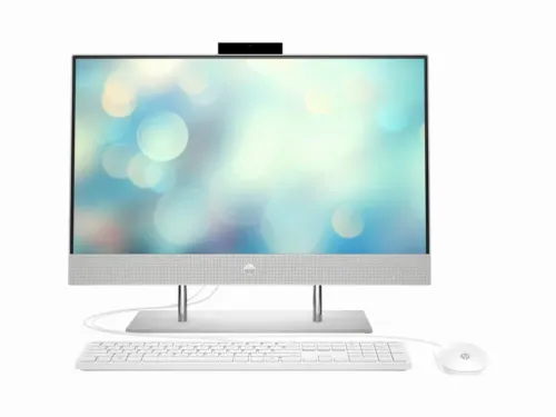 Computer All-in-One HP 24-dp1009ur, 23,8", Intel Core i5-1135G7, 16GB/512GB, FreeDOS, Argintiu