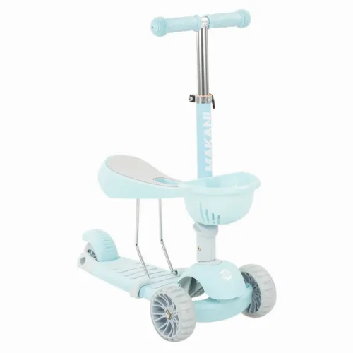 Trotinetă cu 3 roți pentru copii Kikka Boo BonBon, Albastru deschis