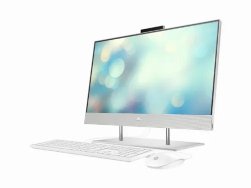 Computer All-in-One HP 24-dp1009ur, 23,8", Intel Core i5-1135G7, 16GB/512GB, FreeDOS, Argintiu