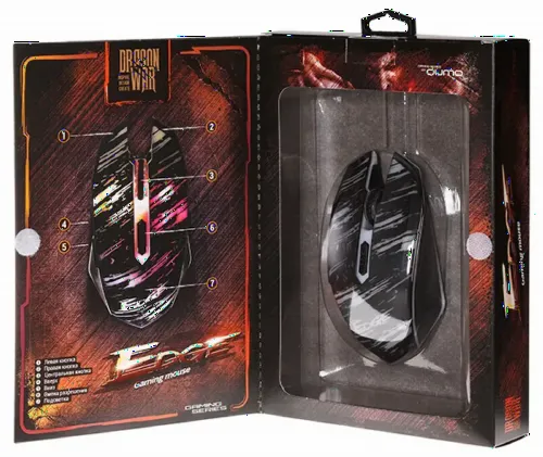 Gaming Mouse QUMO Edge, Negru