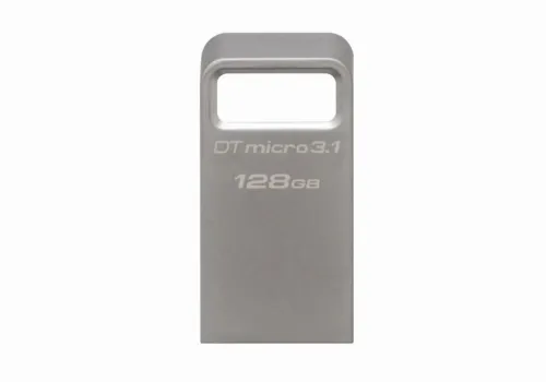 Memorie USB Kingston DataTraveler Micro 3.1, 128GB, Argintiu