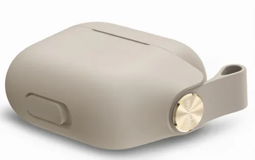 Husă Moshi Pebbo - Airpods 3, Bej