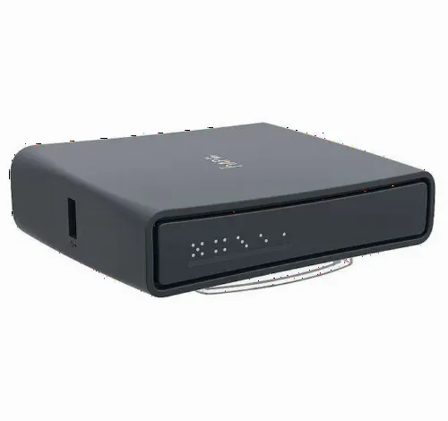 Router fără fir MikroTik hAP AC Lite Tower, Negru