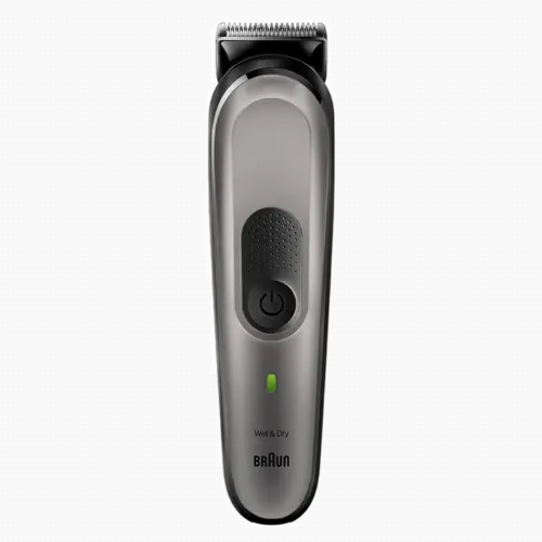 Trimmer pentru bărbați Braun MGK7320, Gri | Argintiu