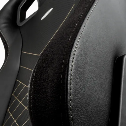 Scaun Gaming Noblechairs Epic, PU Piele, Negru/Auriu