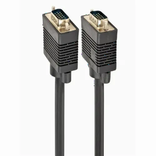 Cablu Video Cablexpert CC-PPVGA-5M-B, VGA D-Sub (M) - VGA D-Sub (M), 5m, Negru