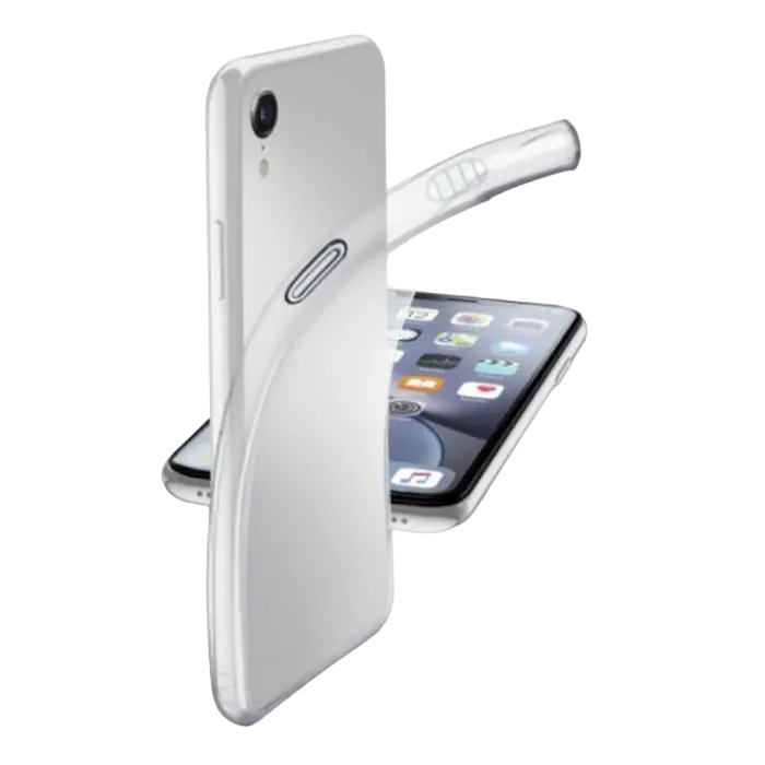 Husă Cellularline iPhone XR - Case, Transparent
