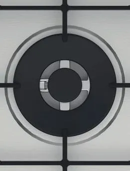 Газовая варочная панель Whirlpool GMWL 728/IXL, Нержавеющая сталь