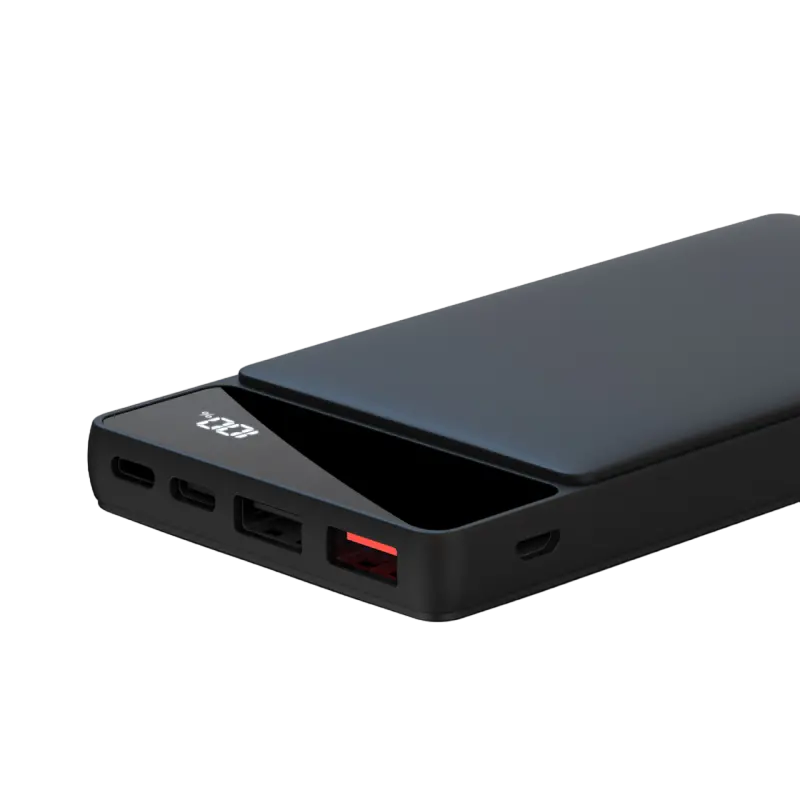 Power Bank XO 10000 mAh, Fast Charging, PD20W+QC22.5W, PR132 Black