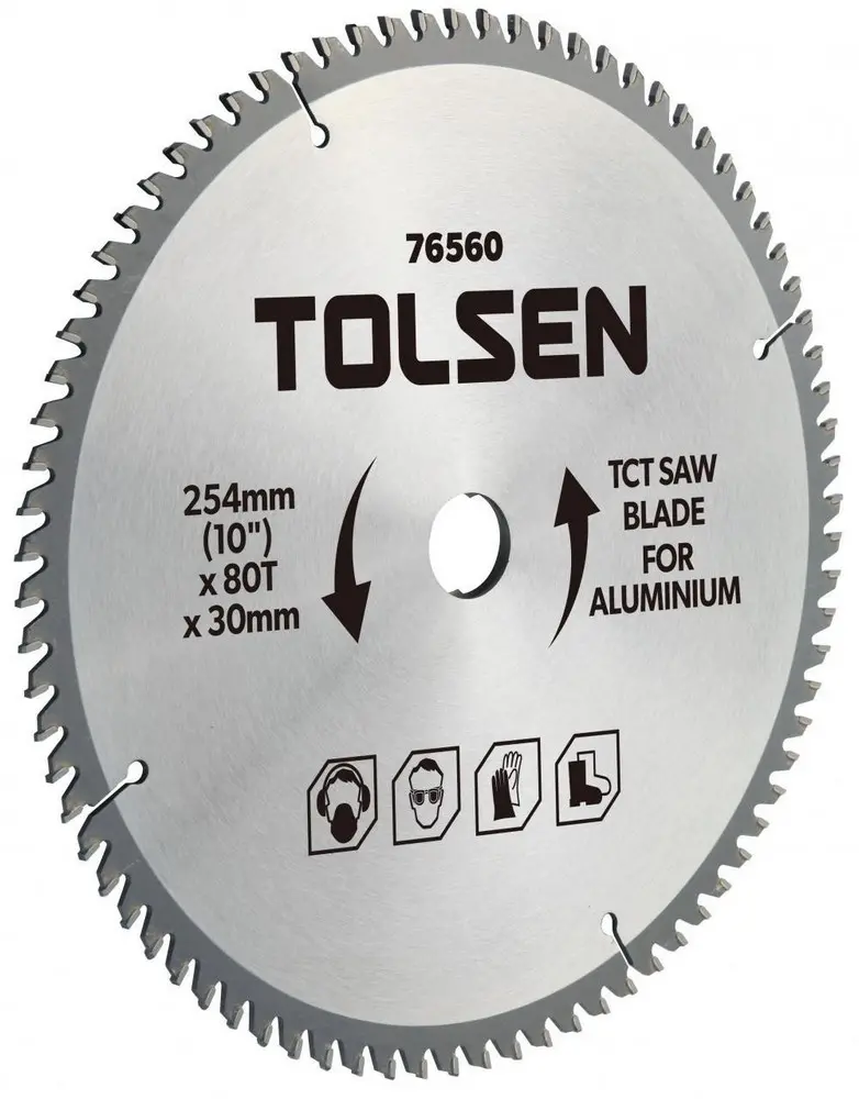 Disc de taiere aluminiu TOLSEN 305x30x100T