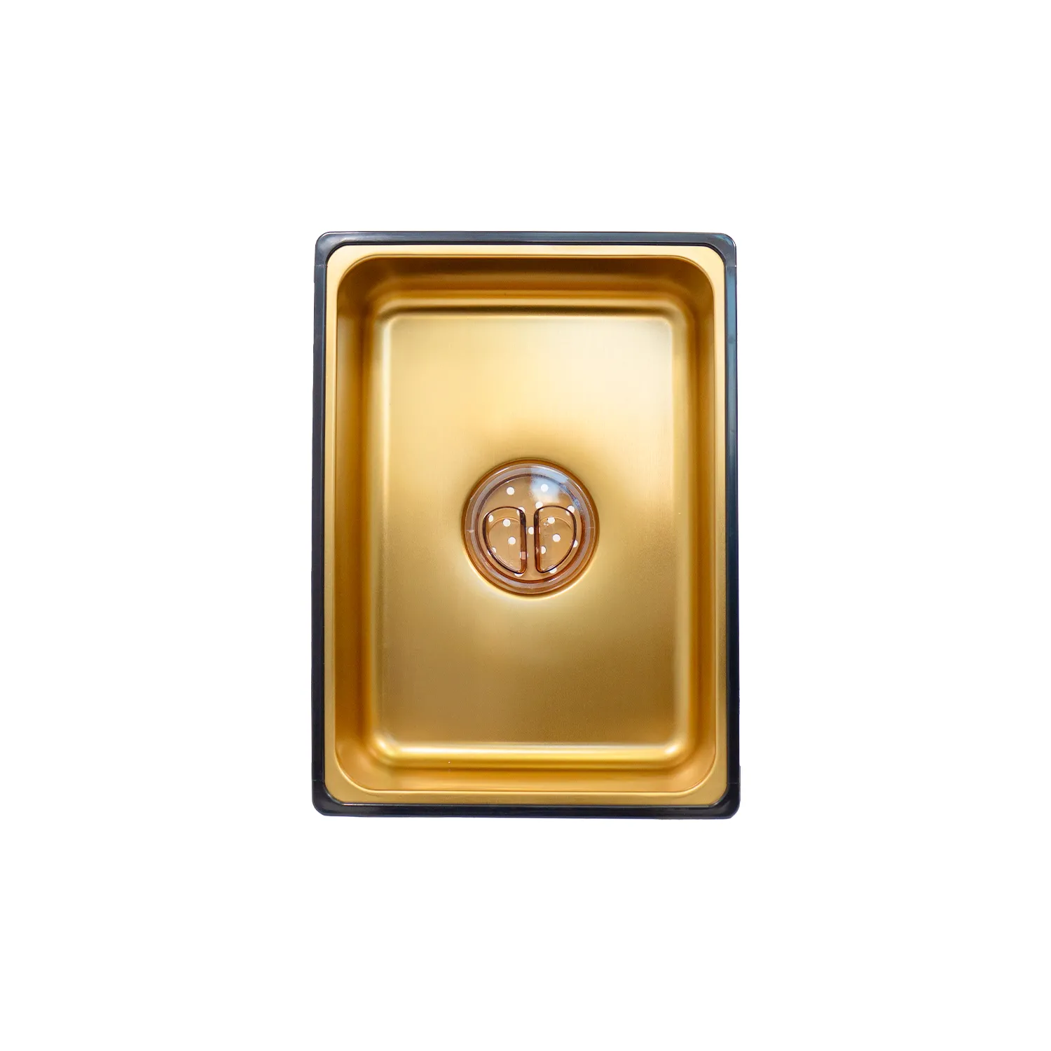 Chiuveta handmade SanDonna HD7550 Auriu robinet cascadă reglabil