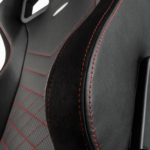 Gaming Chair Noble Epic NBL-PU-RED-002 Black/Red, User max load up to 120kg / height 165-180cm