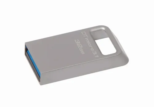 Memorie USB Kingston DataTraveler Micro 3.1, 32GB, Argintiu