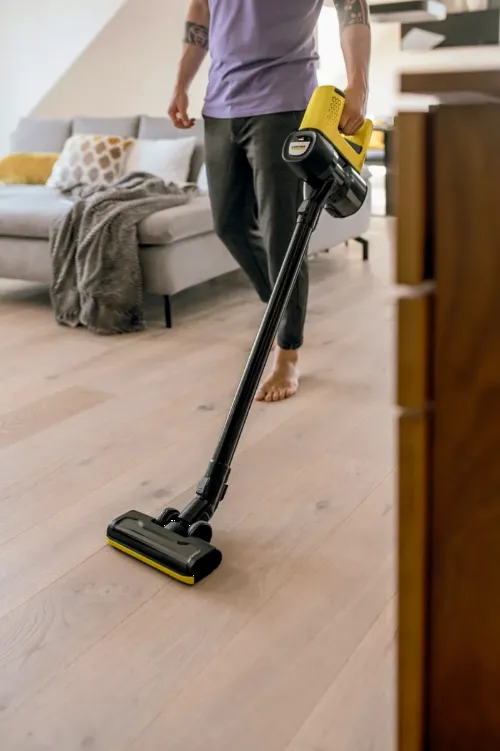 Вертикальный Пылесос Karcher VC 4, Желтый | Черный