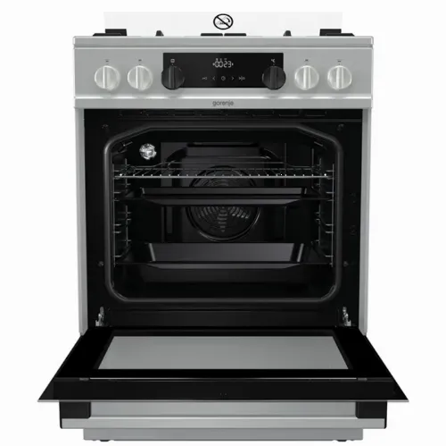 Aragaz Mixt Gorenje K 634 X, Argintiu