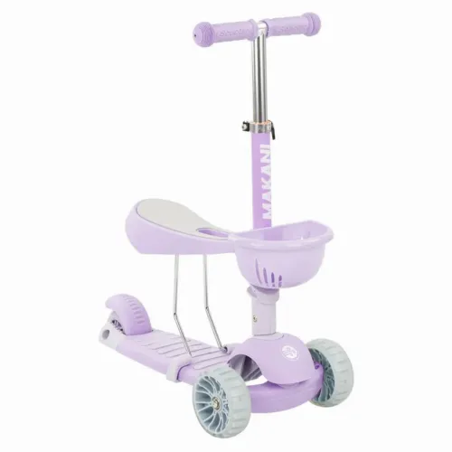Trotinetă cu 3 roți pentru copii Kikka Boo BonBon, Liliac
