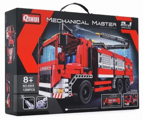 Конструктор XTech Fire Truck with Water Spraying