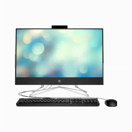 Computer All-in-One HP 24-df1071ur, 23,8", Intel Core i5-1135G7, 8GB/512GB, FreeDOS, Negru