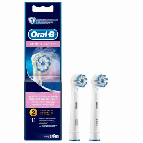 Duză pentru periuța de dinți electrică BRAUN Sensi UltraThin, Alb