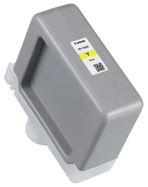 Cartuș de cerneală Canon PFI-1100, 160ml, Galben