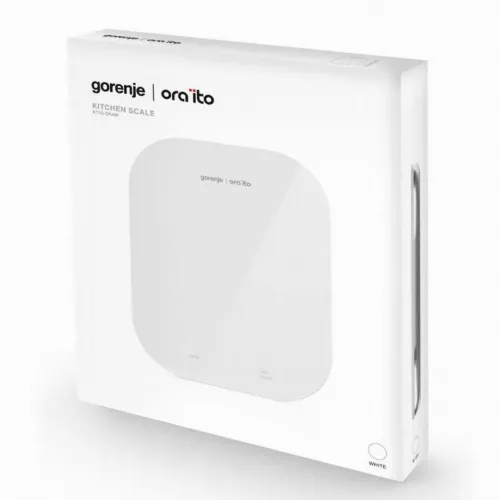 Электронные кухонные весы  Gorenje Ora ito KT10 ORAW, Белый