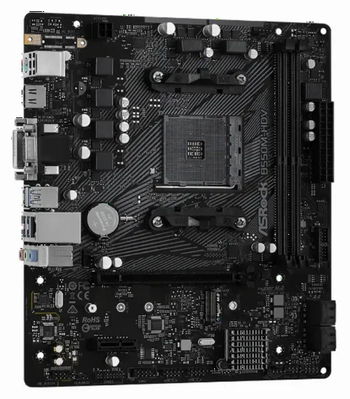Placă de bază ASRock B550M-HDV, AM4, AMD B550, Micro-ATX