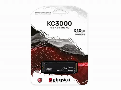 Накопитель SSD Kingston KC3000, 512Гб, SKC3000S/512G