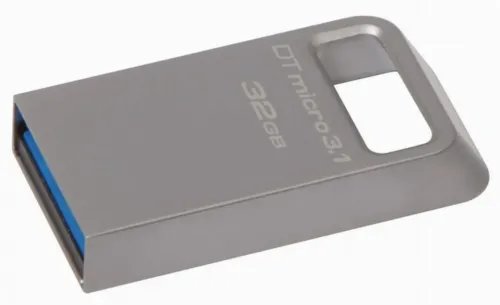 Memorie USB Kingston DataTraveler Micro 3.1, 32GB, Argintiu