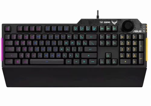 Tastatură ASUS TUF Gaming K1, Cu fir, Negru
