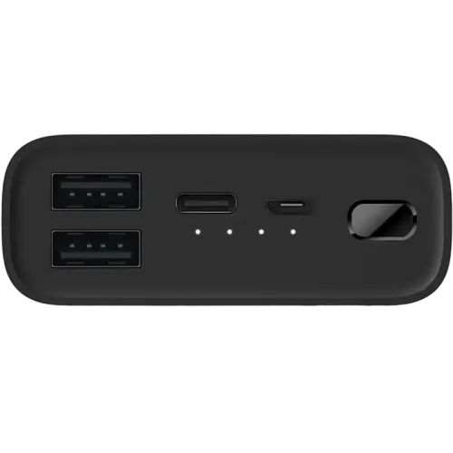 Acumulator extern Xiaomi Power Bank 3, 10000mAh, Negru