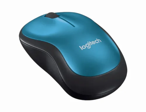 Беcпроводная мышь Logitech M185, Синий