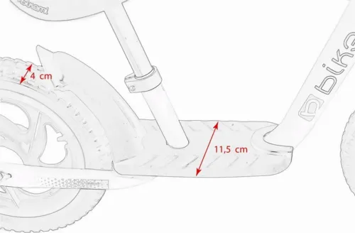 Bicicleta fara pedale|  pentru copii JUMI (Acvamarin)